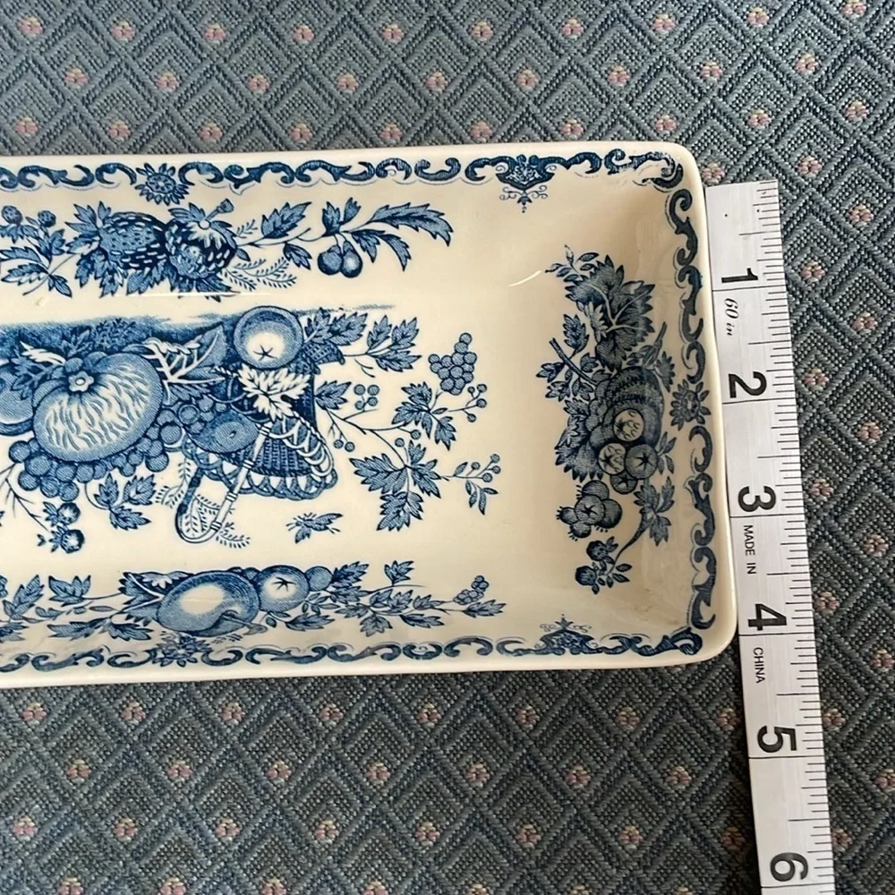 Vintage Mason's Patent Ironstone Blue and White 
